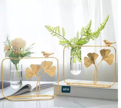 Flask Planter Holder | Designer Flower Holder | Table Decor Planter