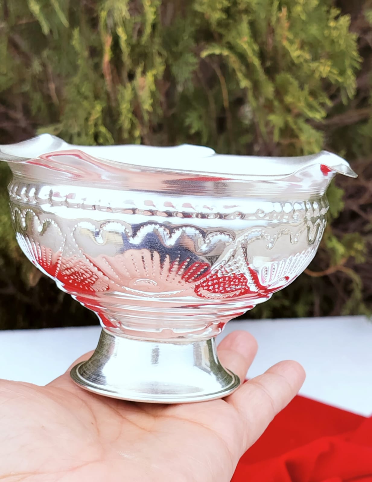 German Silver Bowl For Gifting (Set of 2)