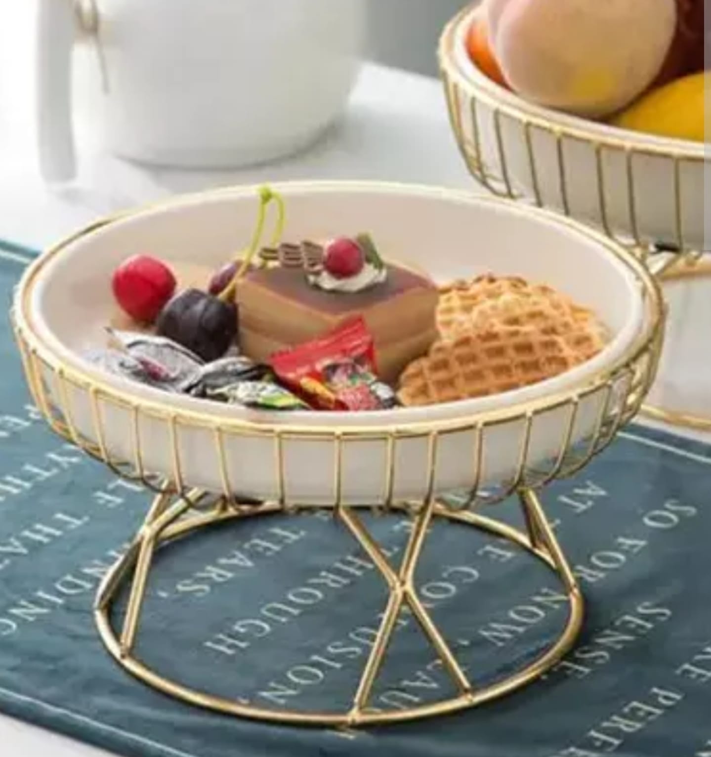 Exclusive Fruit Stand Cum Platter | Decorative Serving Platter