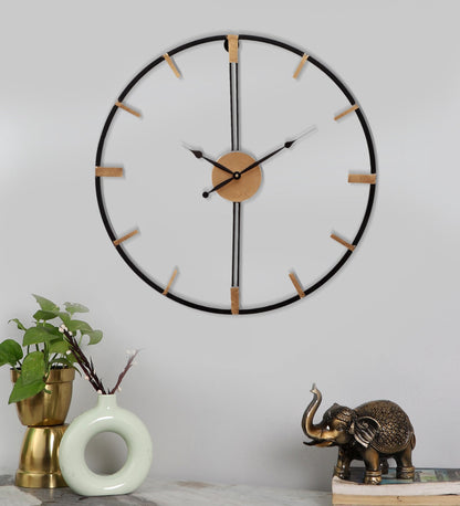 Antique Round Wall Clock (Large) - Upstyle Craft