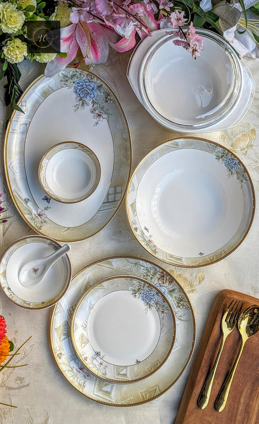 Premium Zade Opal Dinner Set