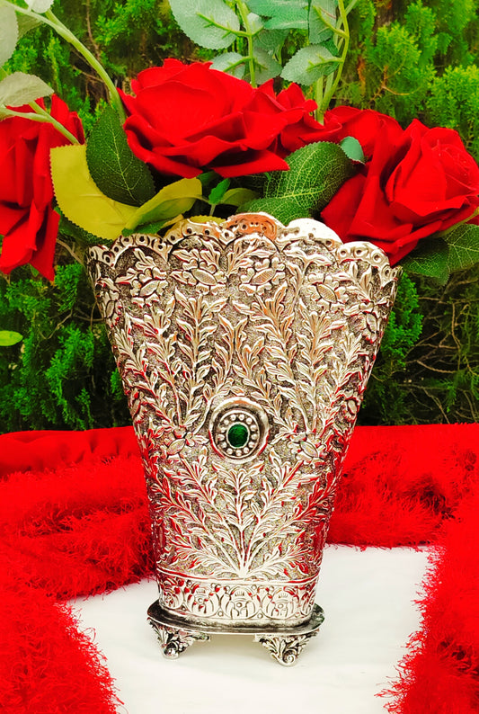 Royal German Silver Flower Pot 