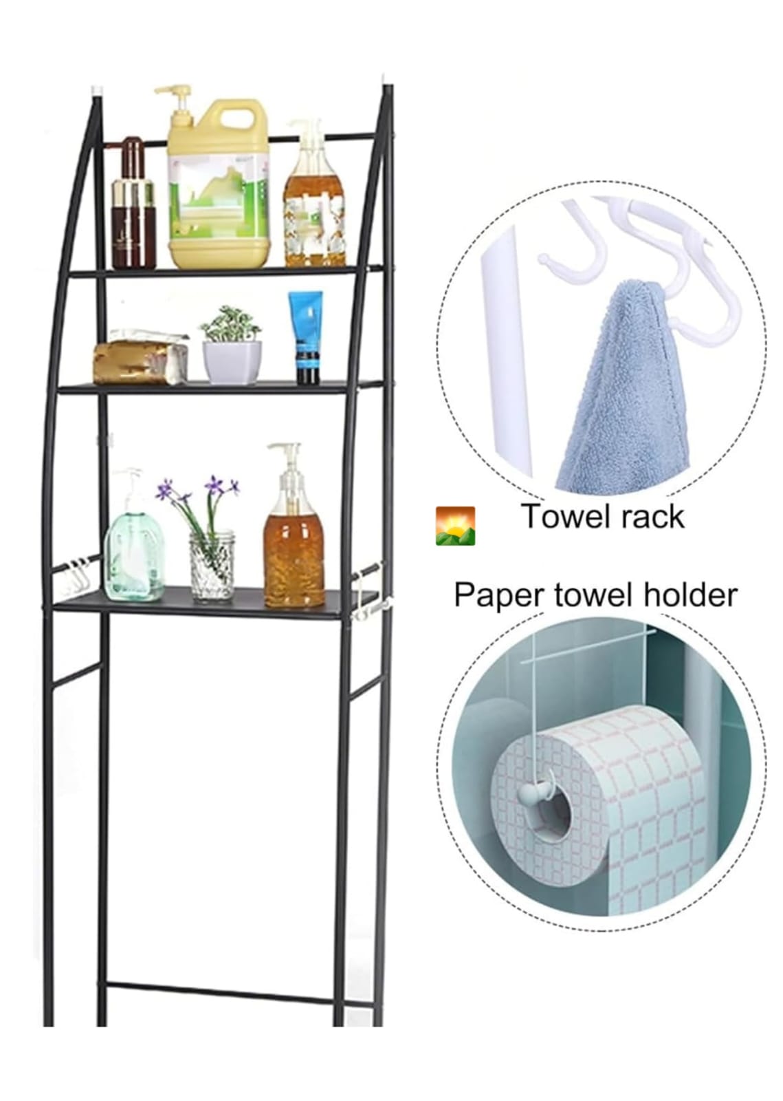 Transform your bathroom with our best-selling stand organizer! Declutter and organize effortlessly with sleek design and ample storage. Perfect for maximizing space while enhancing style.